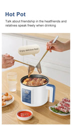 Compact Multi-Function Electric Rice Cooker for Home
