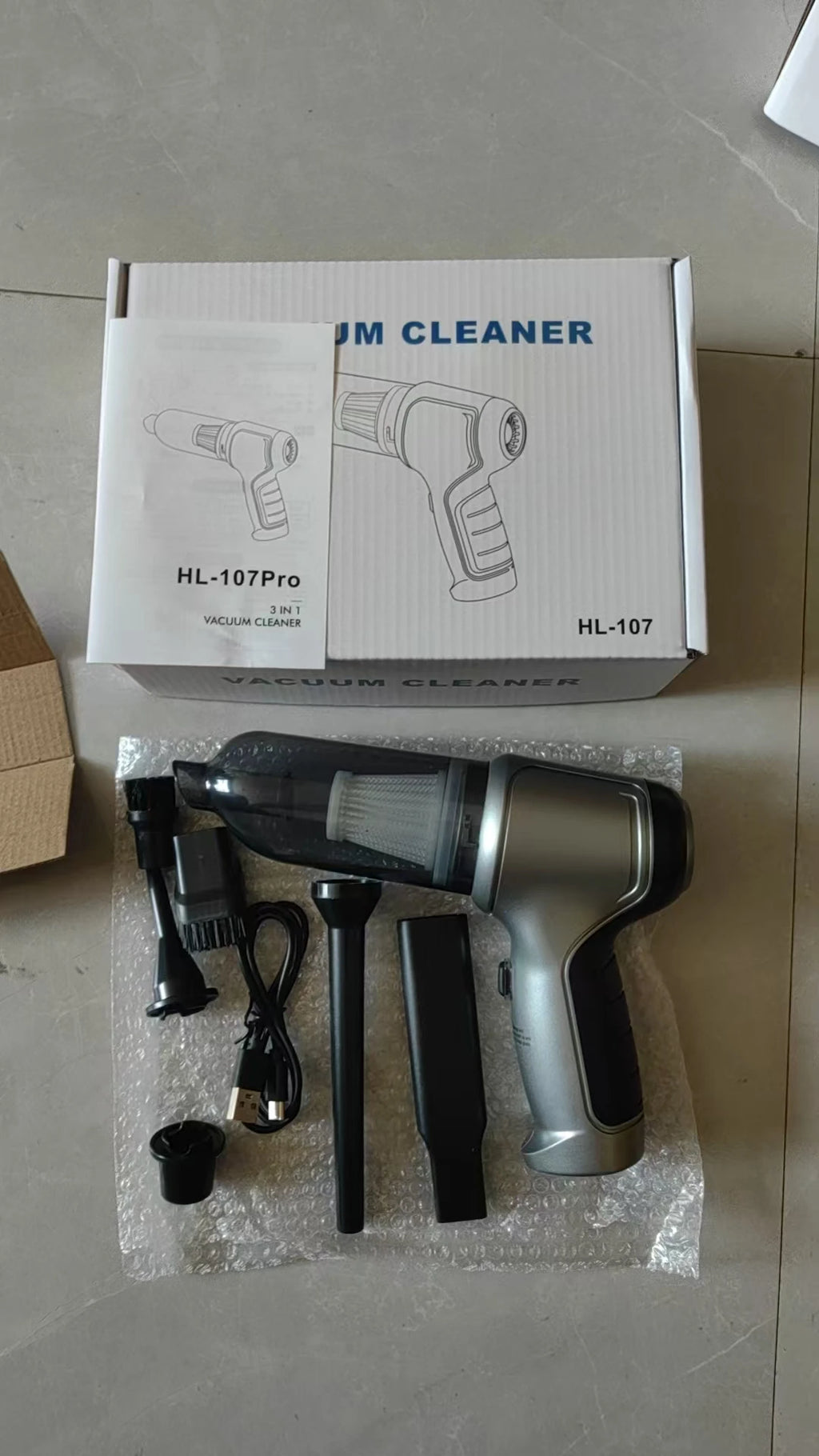 Cordless Handheld Car Vacuum Cleaner