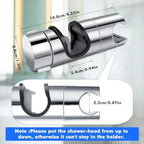 Adjustable Universal Shower Head Rail Holder
