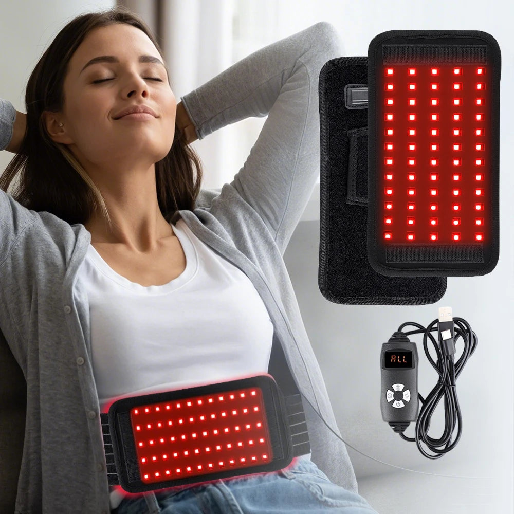Red Light Therapy Belt for Body Pain Relief and Skin Rejuvenation - 1