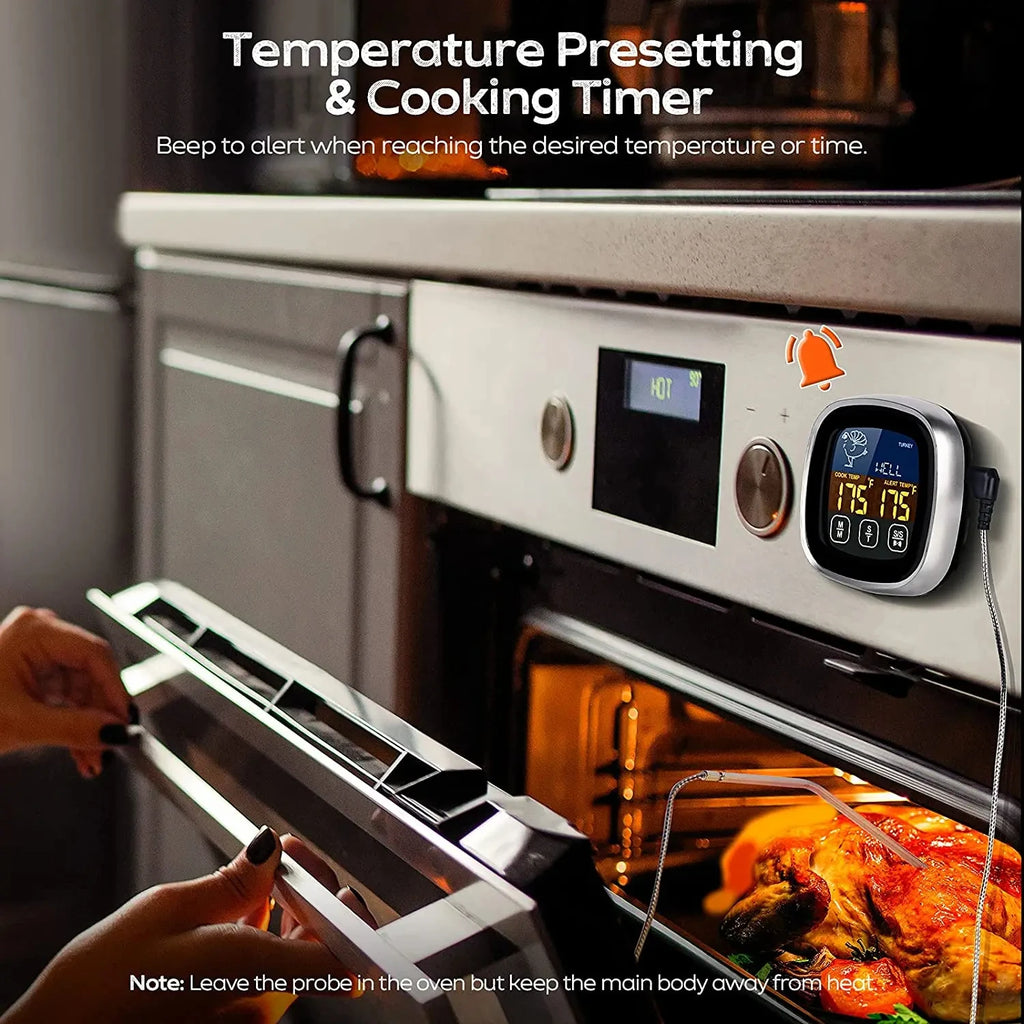 Digital Instant-Read Meat Thermometer for Kitchen and BBQ