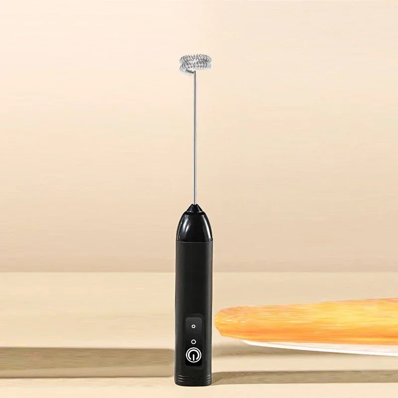 Wireless Handheld Electric Milk Frother and Coffee Mixer