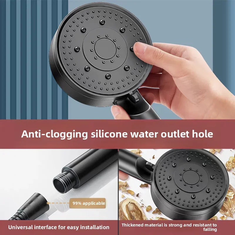 5-Mode High-Pressure Water Saving Shower Head - 4