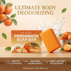 Persimmon Soap Bar for Natural Body Odor Deodorization