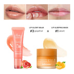 Moisturizing Lip Balm and Sleeping Mask Care Set