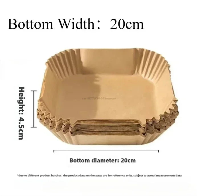 Non-Stick Disposable Air Fryer Paper Liners