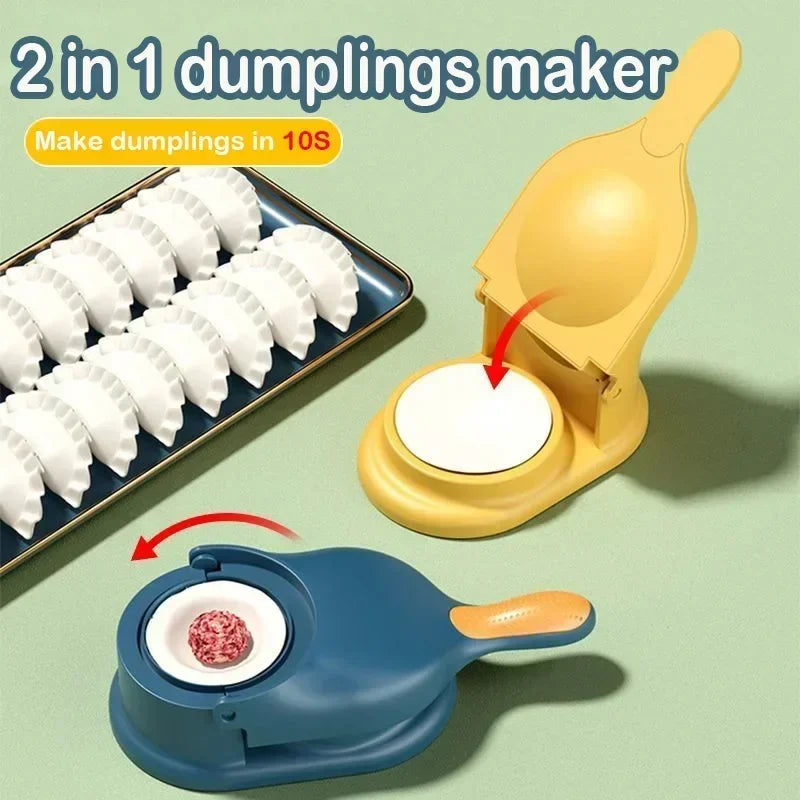 2-in-1 Automatic Dumpling Maker Press