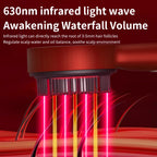 Electric Scalp Vibration Massage Comb with Red Light Therapy