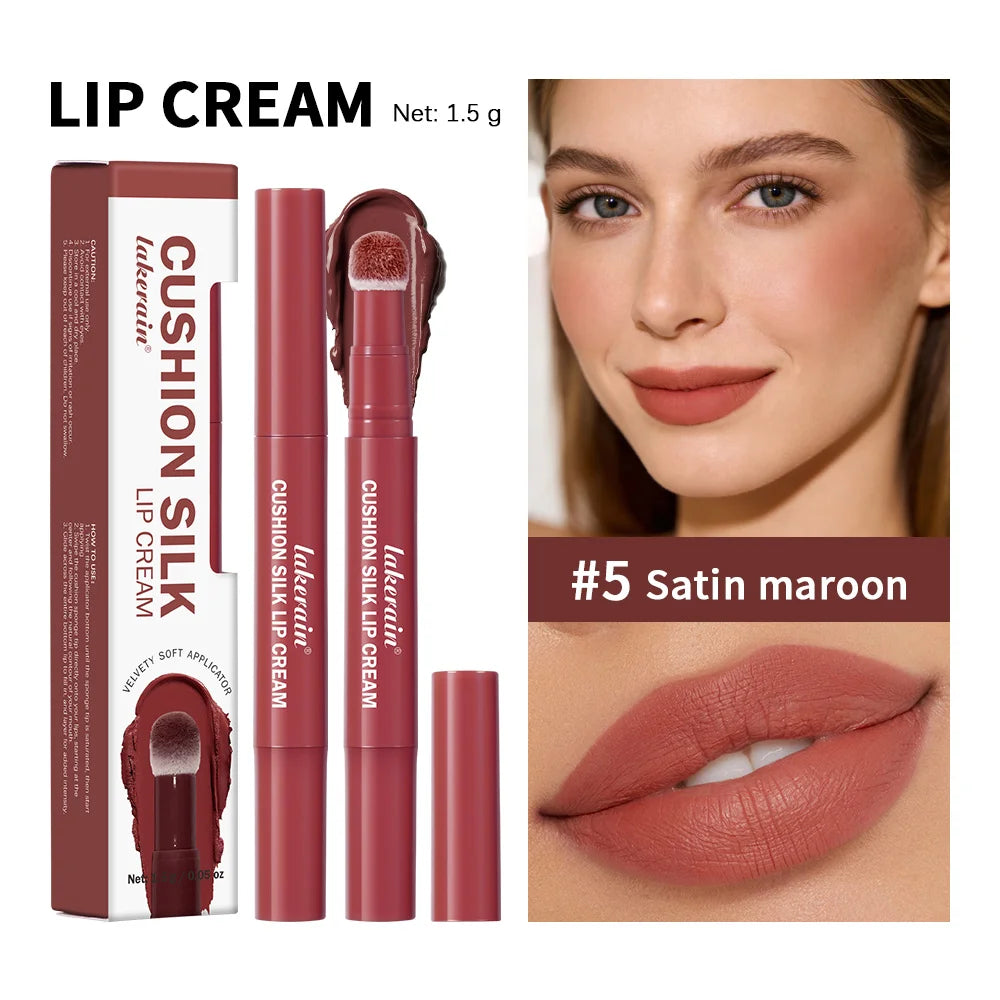 2-in-1 Waterproof Air Cushion Lip Cream and Blush - 25