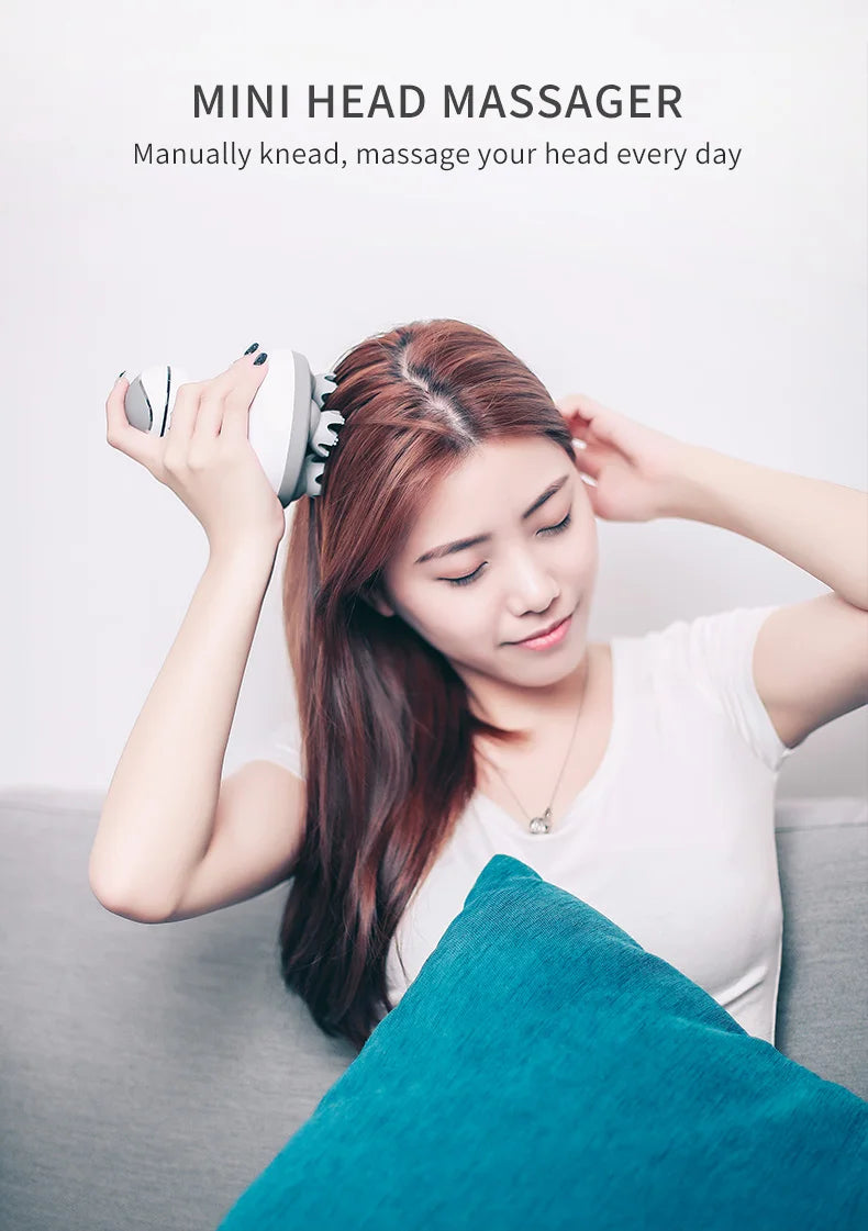 Electric Cordless Scalp and Body Massage Tool
