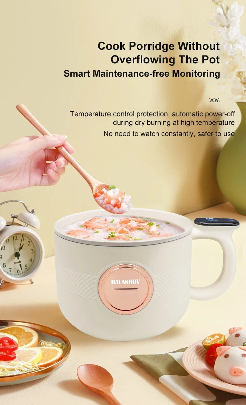 Portable Electric Multi-Cooker for Dorms and Travel - 10