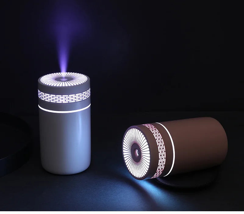 Portable Mini LED Car and Desk Humidifier