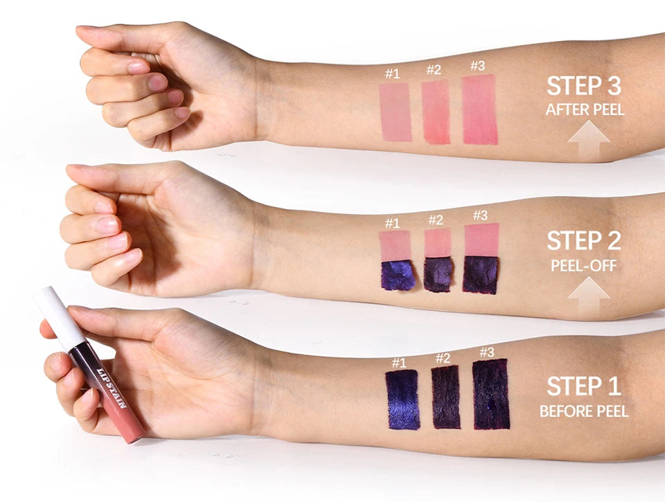 Waterproof Peel-Off Lip Stain Tint