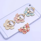 Glitter Butterfly Phone Ring Holder Kickstand