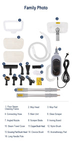 Multipurpose Handheld Steam Mop and Floor Cleaner