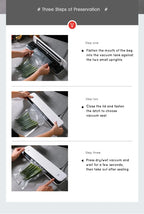 Compact Vacuum Food Sealer for Kitchen Freshness