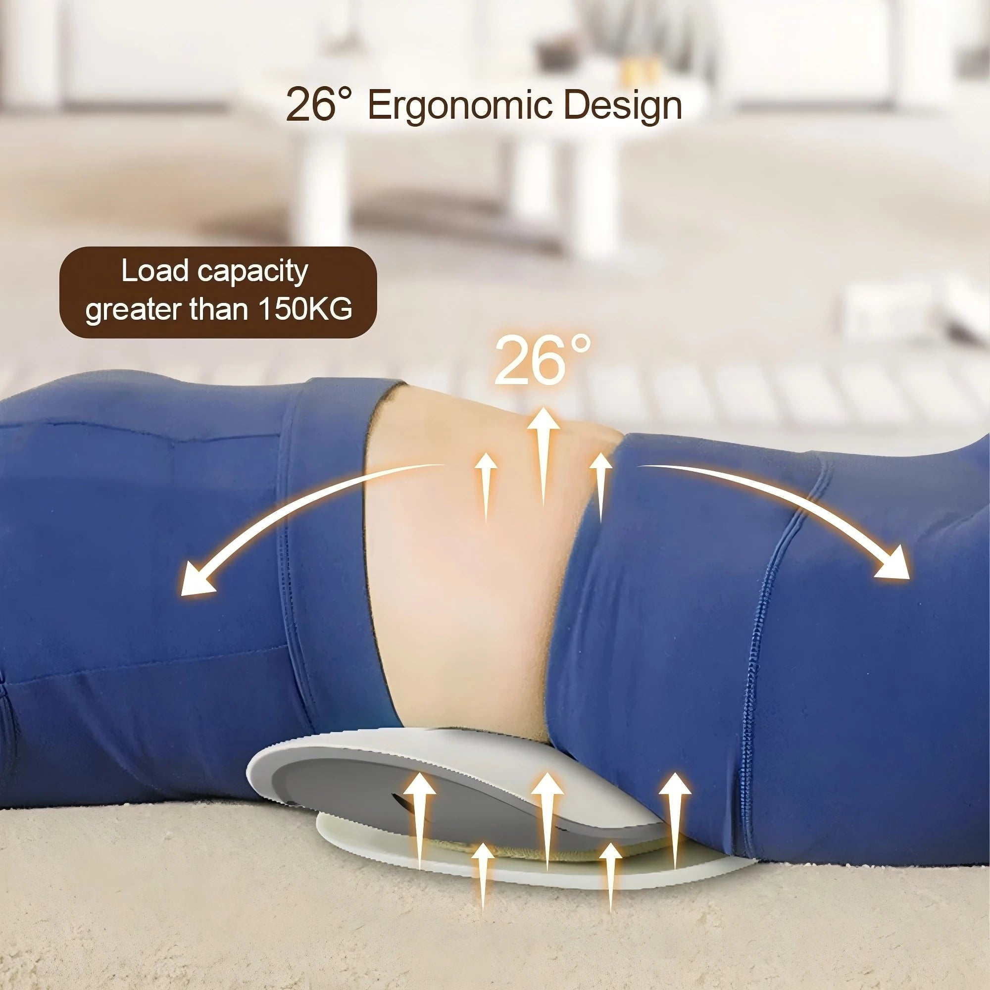 Electric Lumbar Traction Device with Dynamic Airbag Massage - 4