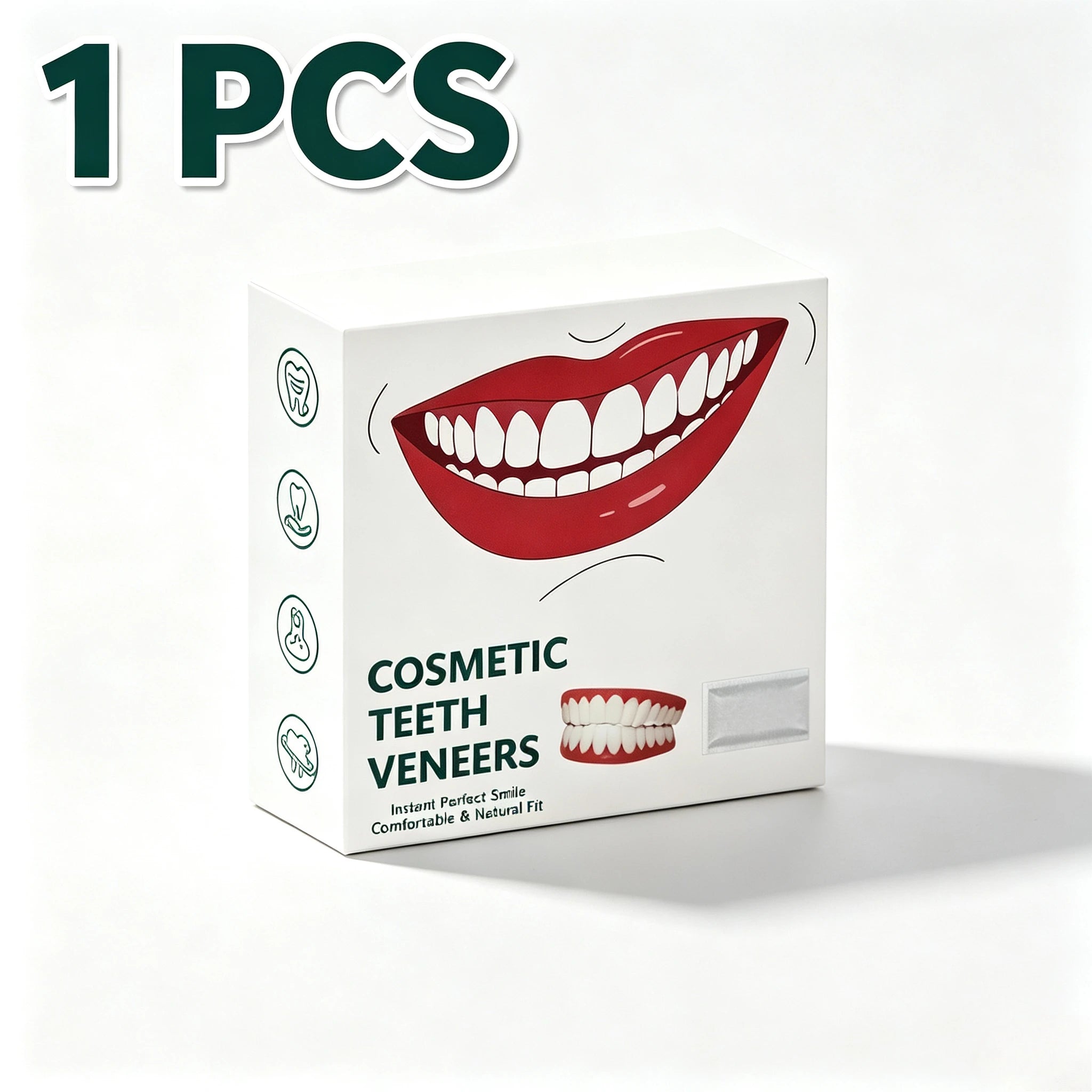 Custom Fit Temporary Cosmetic Teeth Veneers - 14