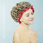 Waterproof Elastic Shower Cap for Hair Protection