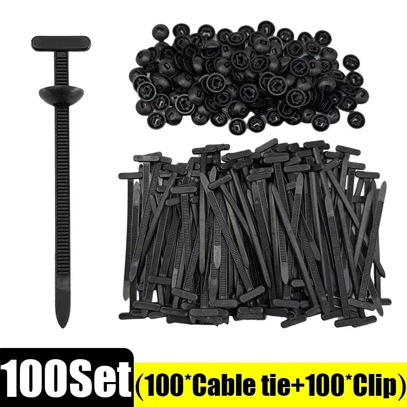 Universal Nylon Cable Tie and Fastener Repair Kit - 18