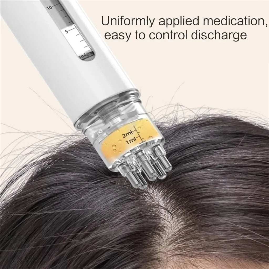 Portable Scalp Oil Applicator and Massage Comb - 9