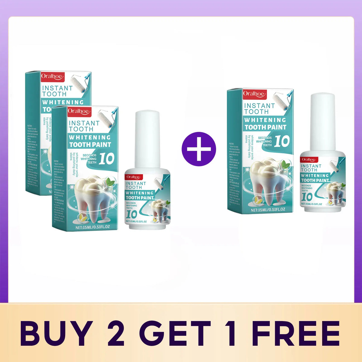 Instant Teeth Whitening Paint