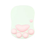 Ergonomic Cat Paw Wrist Rest Mouse Pad