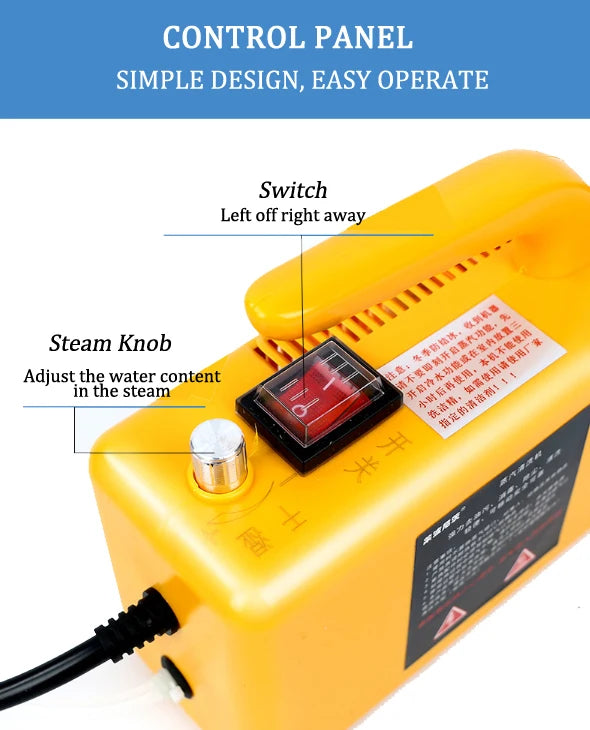 High-Pressure Steam Cleaning Machine for Home and Kitchen