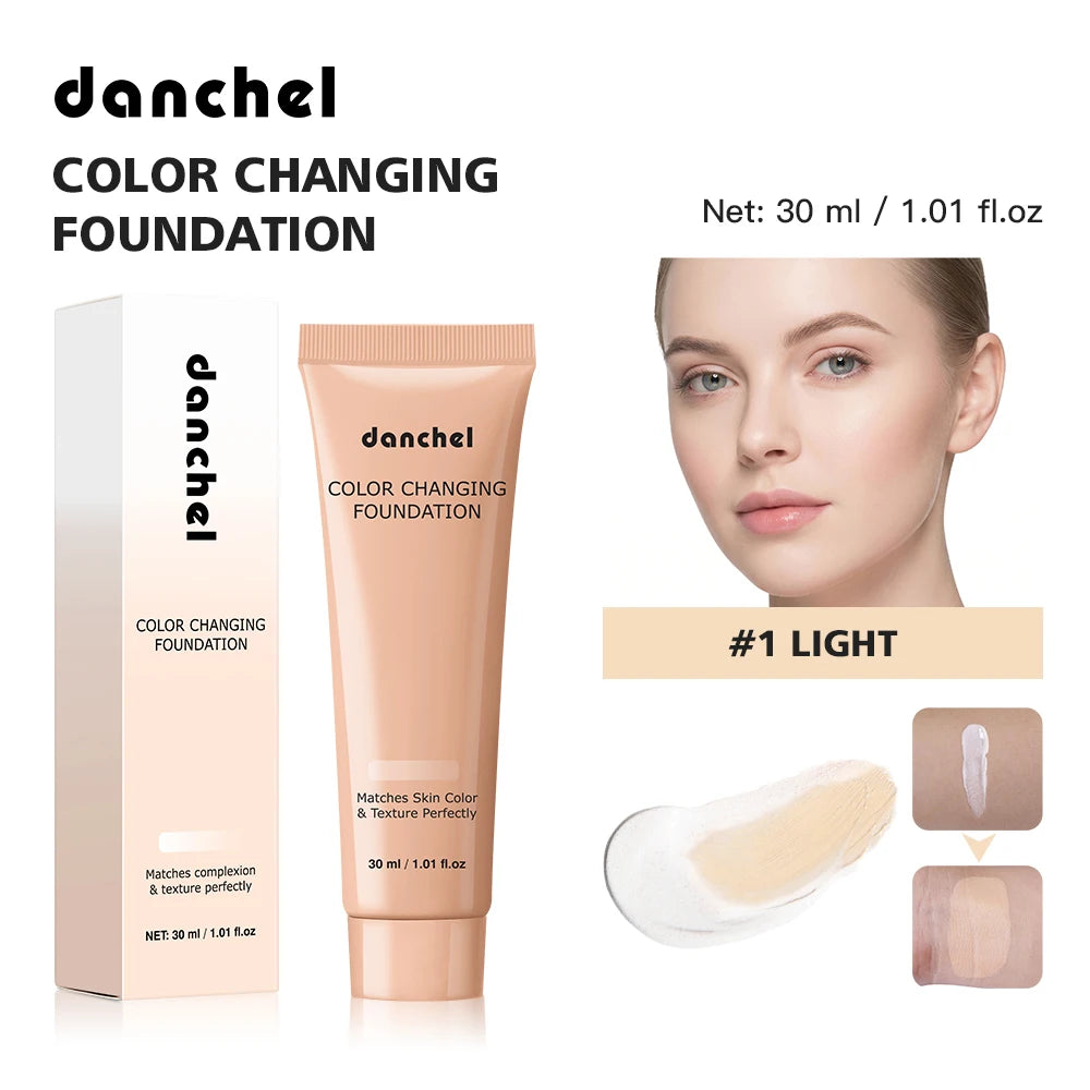 Color-Changing Liquid Foundation for Flawless Skin Tone - 22