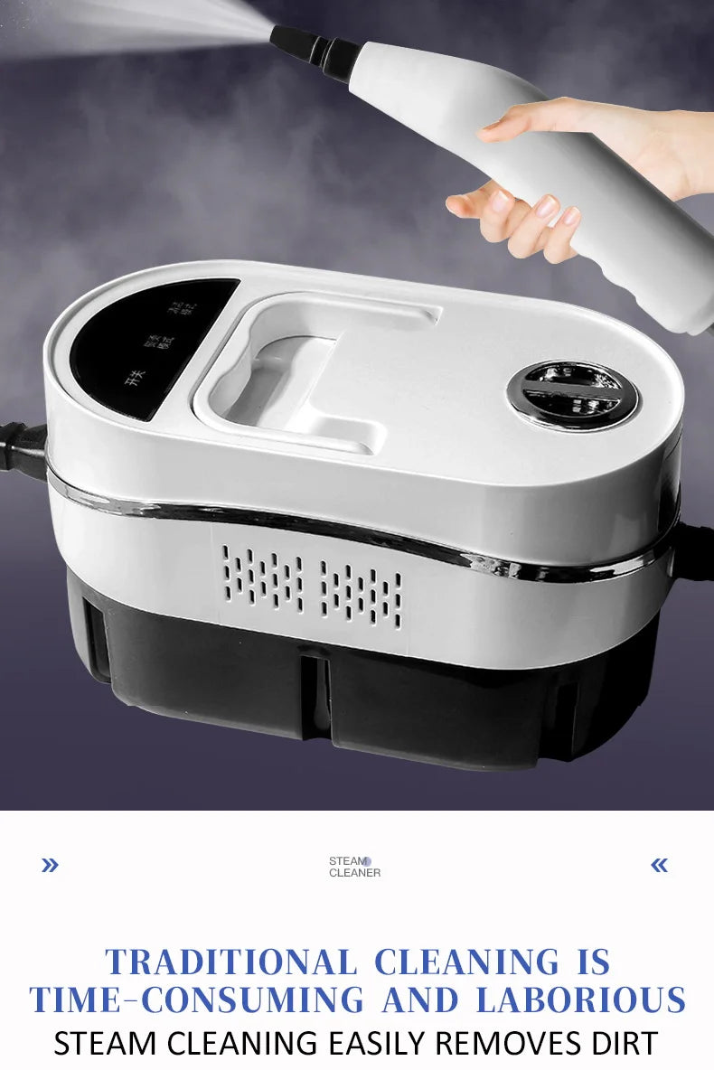 High-Pressure Handheld Steam Cleaner for Home and Car - 14