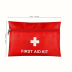 Portable First Aid Storage Bag for Travel and Outdoor Emergencies