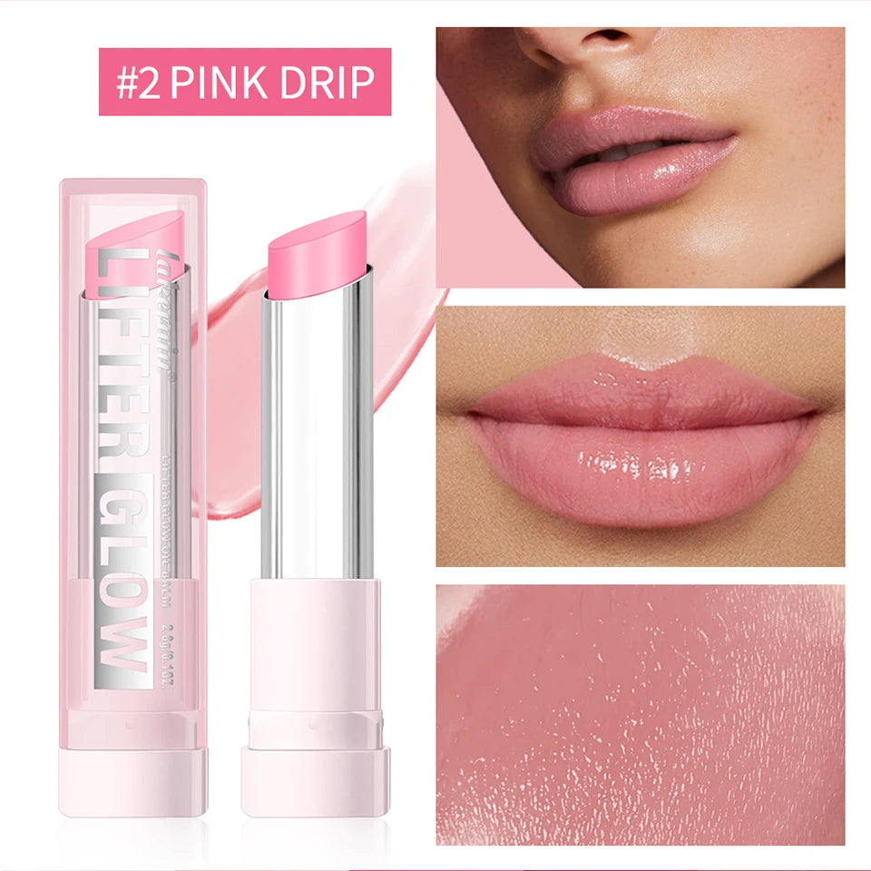 Hydrating Glow Lip Balm for Glossy Plump Lips