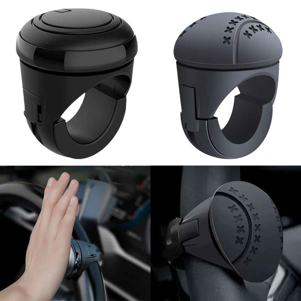 360-Degree Rotating Steering Wheel Booster Knob