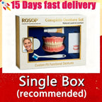 Cosmetic Silicone Fake Teeth Set for Upper and Lower Smile