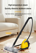 High-Temperature Steam Mop for Home and Car Cleaning