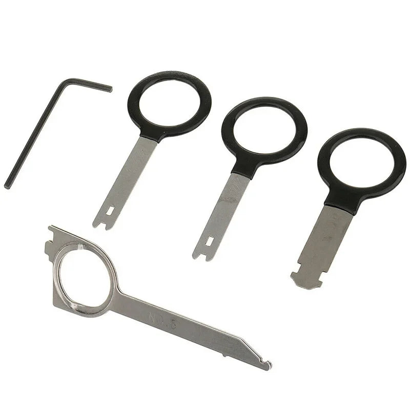Universal Car Radio Audio Removal and Installation Tool Kit