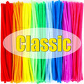 Flexible Chenille Stem Craft Pipe Cleaners for DIY Art Projects