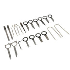 Universal Car Radio Audio Removal and Installation Tool Kit