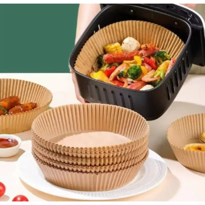 Non-Stick Disposable Air Fryer Paper Liners