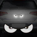Reflective Devil Eye Car Decals for Enhanced Night Safety