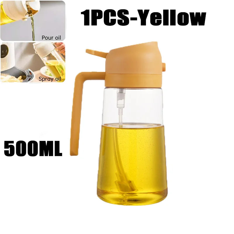 2-in-1 Kitchen Oil Spray and Pour Dispenser