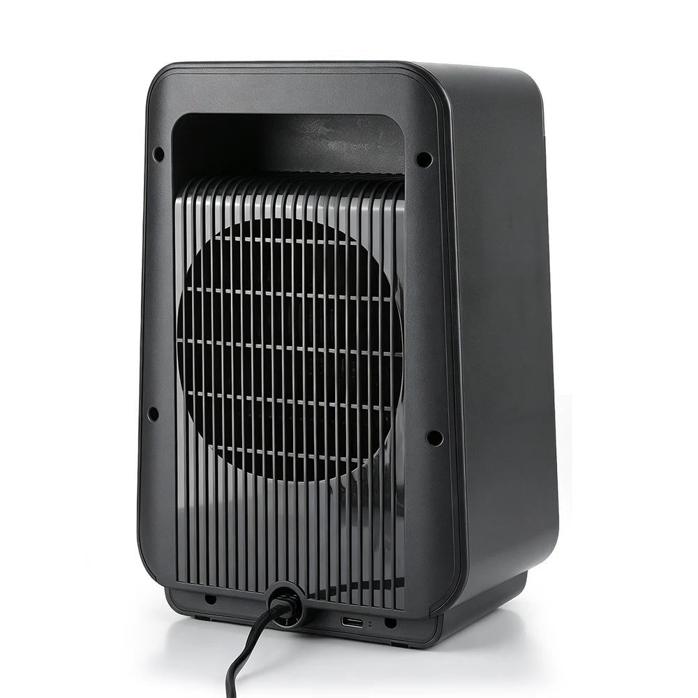 Portable Electric Space Heater with Ambient Flame Light - 28