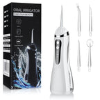 Portable Rechargeable Electric Water Flosser for Teeth Deep Cleaning