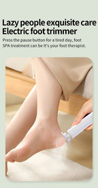 Electric Cordless Foot Callus Remover with 6 Speed Settings