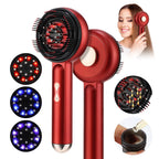 Electric Scalp Vibration Massage Comb with Red Light Therapy