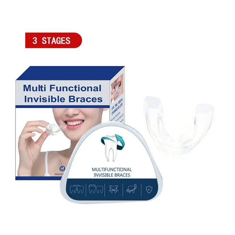3-Stage Adult Teeth Alignment Orthodontic Trainer Mouthpiece