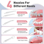 Portable Rechargeable Electric Water Flosser for Teeth Deep Cleaning