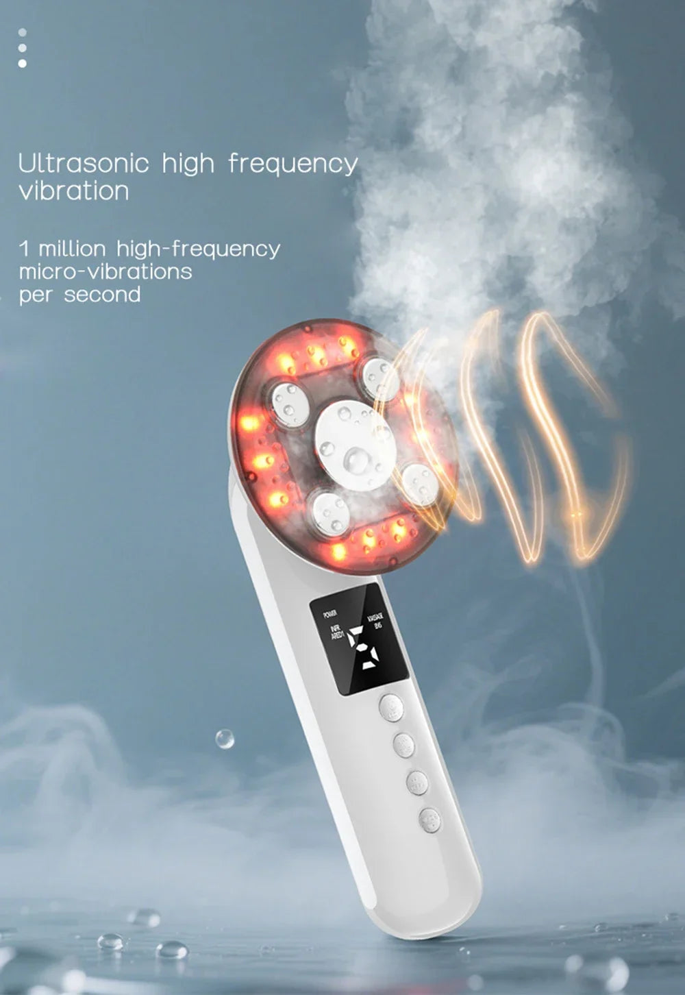 3-in-1 Ultrasonic Body Slimming and Skin Tightening Massager