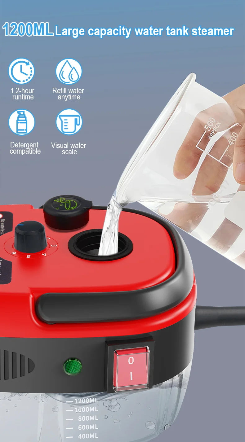 Portable High-Pressure Household Steam Cleaner - 15