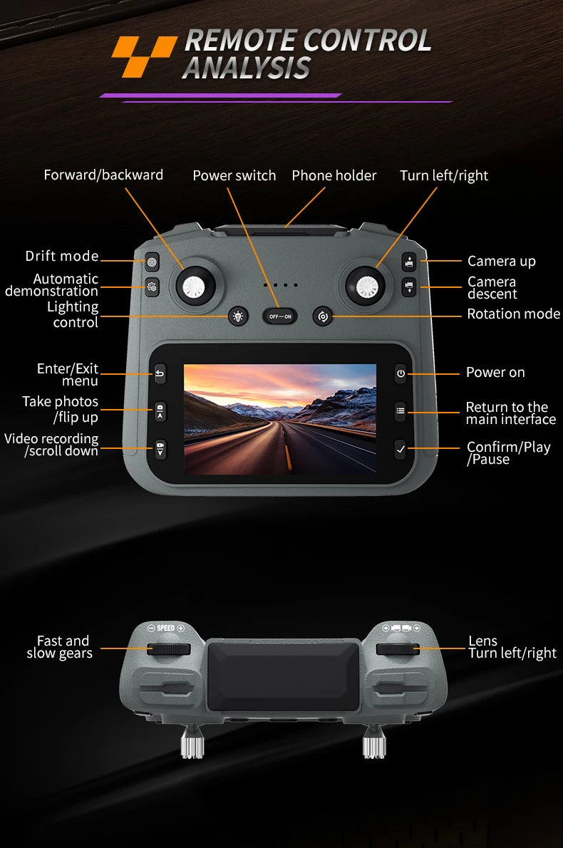4K HD Camera Drift RC Car with Live Feed Controller - 7